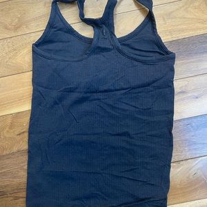 Lululemon black racer back tank top